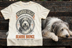 'Beardie Bounce' Bearded Collie T-Shirt — alternate view