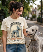 'Woolly Wonder' Bedlington Terrier T-Shirt — alternate view