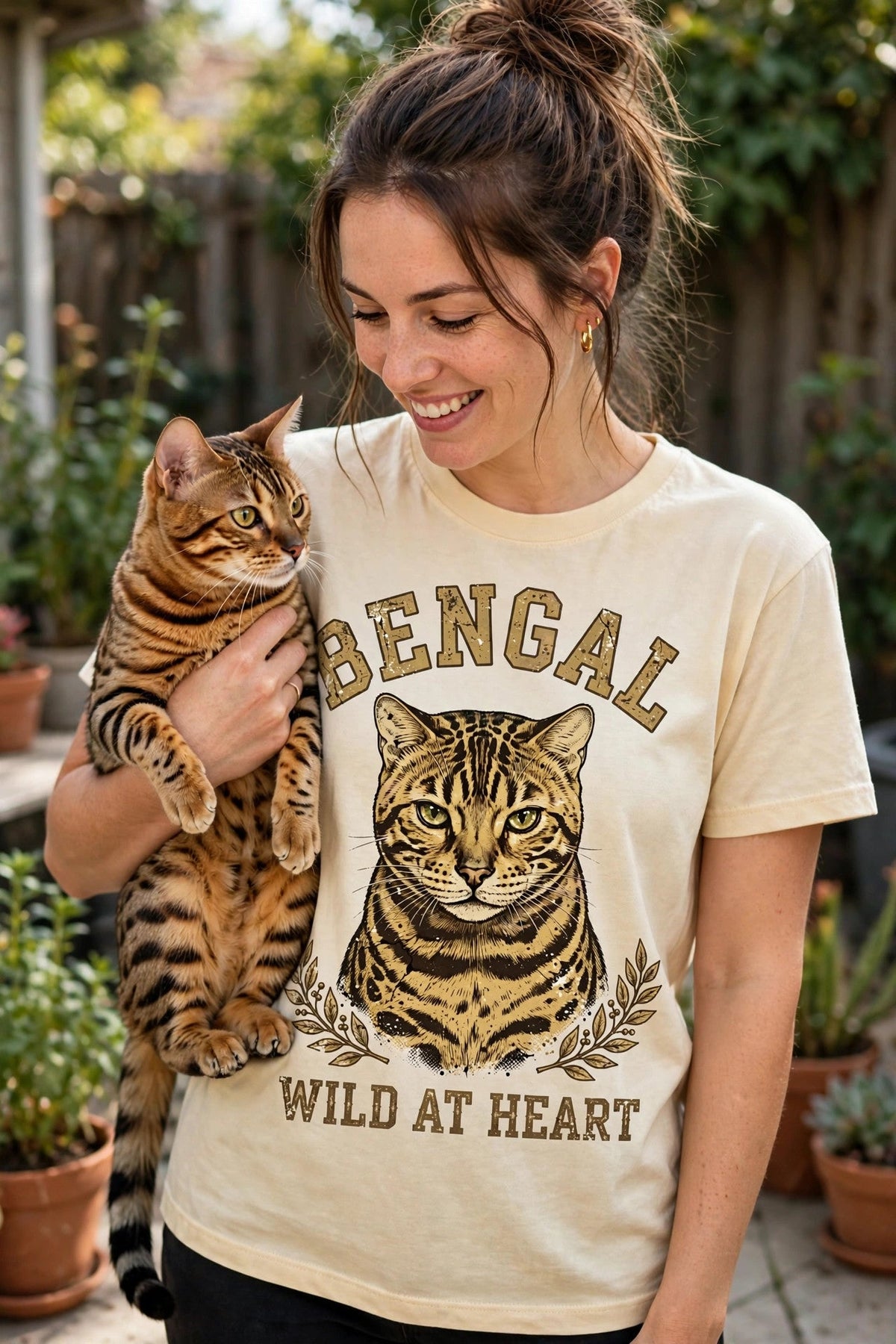 'Wild At Heart' Bengal T-Shirt — alternate view