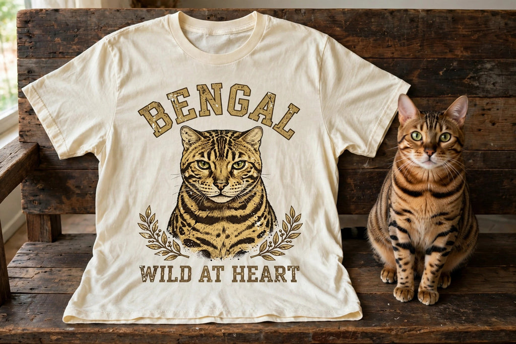 'Wild At Heart' Bengal T-Shirt — alternate view