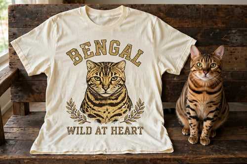 'Wild At Heart' Bengal T-Shirt — alternate view