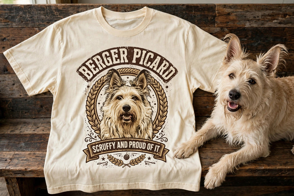 'Scruffy' Berger Picard T-Shirt — alternate view