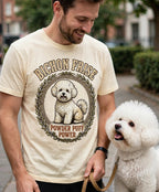 'Powder Puff Power' Bichon Frise T-Shirt — alternate view