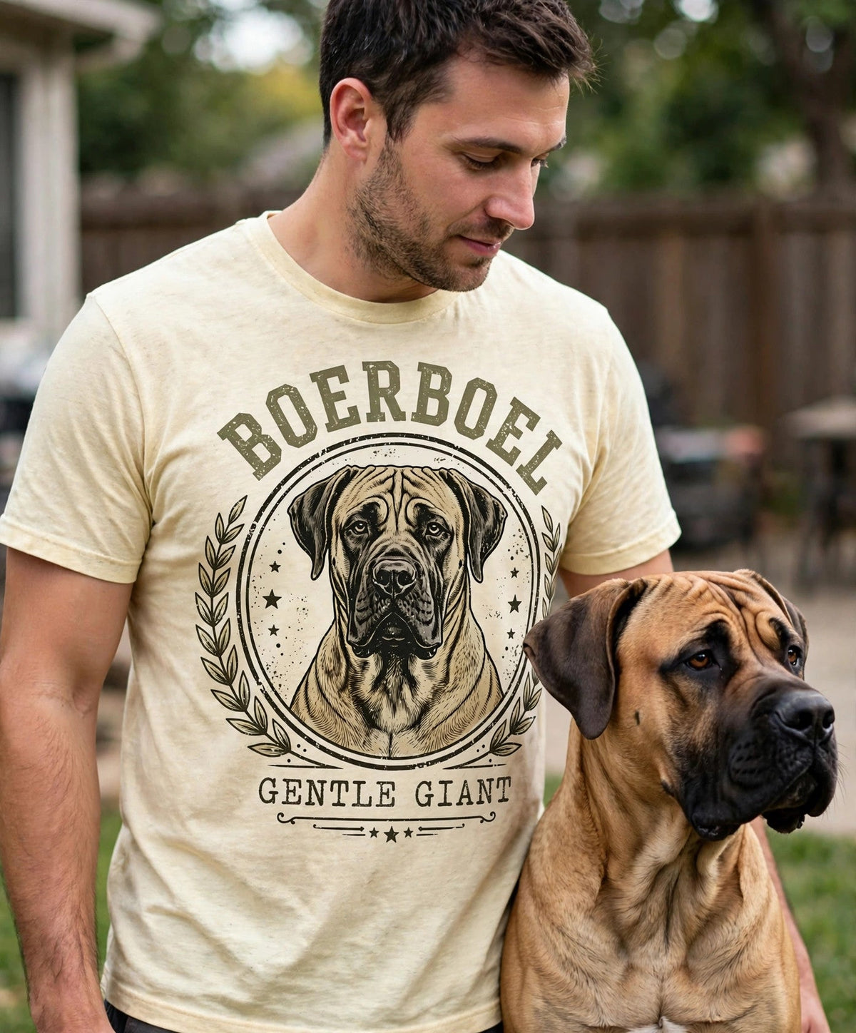 'Gentle Giant' Boerboel T-Shirt — alternate view