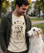 'Ballet' Borzoi T-Shirt — alternate view