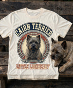 'Little Lionheart' Cairn Terrier T-Shirt in Butter