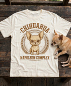 'Napoleon Complex' Chihuahua T-Shirt — alternate view