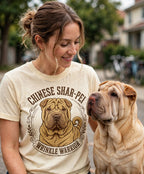'Wrinkle Warrior' Chinese Shar-Pei T-Shirt — alternate view