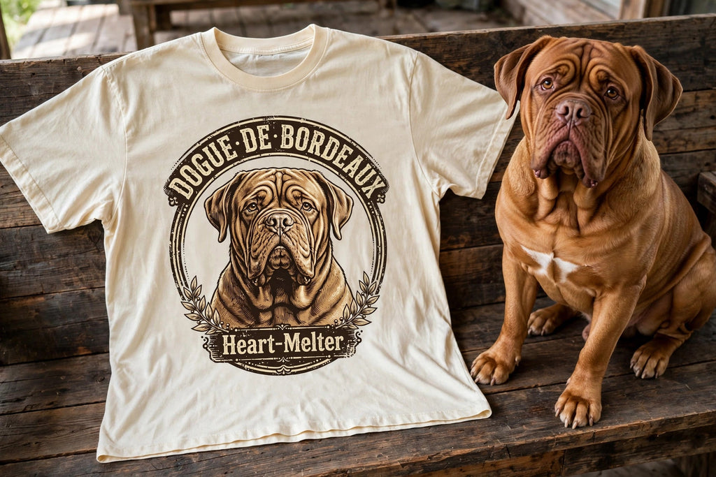 'Heart-Melter' Dogue de Bordeaux T-Shirt — alternate view