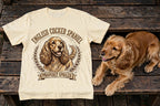 'Properly Spoiled' English Cocker Spaniel T-Shirt — alternate view