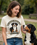 'Swiss Muscle' Entlebucher Mountain Dog T-Shirt — alternate view