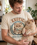 'Squish Face Society' Exotic Shorthair T-Shirt — alternate view