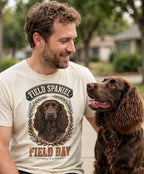 'Field Day' Field Spaniel T-Shirt — alternate view