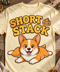 Short Stack Corgi Tee - Butter