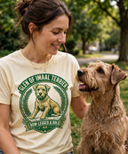 'of Imaal Bold' Glen of Imaal Terrier T-Shirt — alternate view