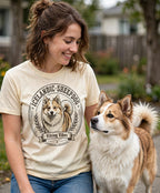 'Viking Vibes' Icelandic Sheepdog T-Shirt — alternate view