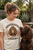 'Curly Cutie' Irish Water Spaniel T-Shirt — alternate view