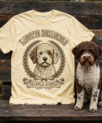'Truffle Hunter' Lagotto Romagnolo T-Shirt in Butter