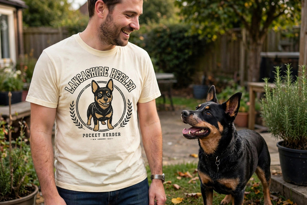 'Pocket Herder' Lancashire Heeler T-Shirt — alternate view