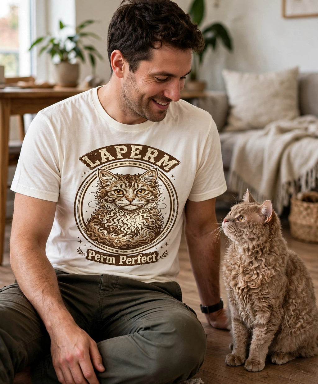 Worn by him — LaPerm Perm Perfect Tee