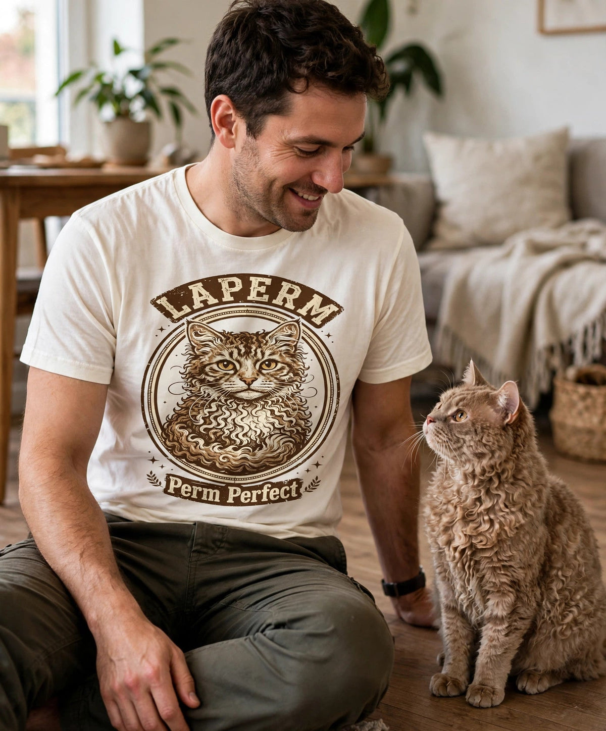 Worn by him — LaPerm Perm Perfect Tee