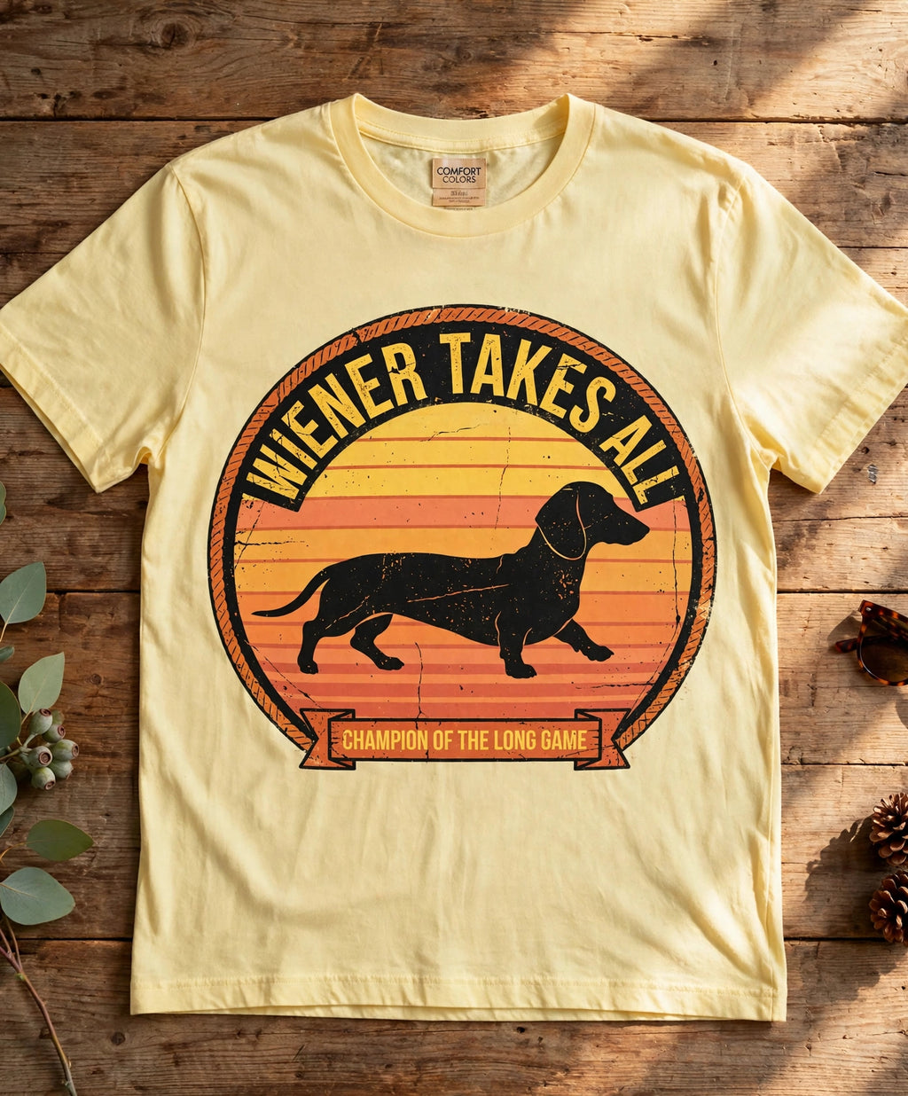 Dachshund Wiener Takes All Tee