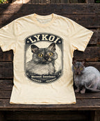 'Werewolf Sweetheart' Lykoi Cat T-Shirt in Butter