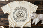 'Silk Fluff' Maltese T-Shirt — alternate view