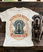 'Heavyweight Hugs' Neapolitan Mastiff T-Shirt — alternate view