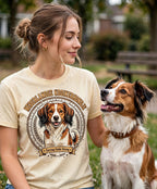 'Earring Game Strong' Nederlandse Kooikerhondje T-Shirt — alternate view