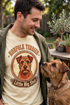 'Little Big Shot' Norfolk Terrier T-Shirt — alternate view