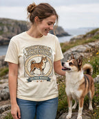 'Six-Toed Wonder' Norwegian Lundehund T-Shirt — alternate view
