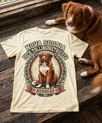 'Redhead' Nova Scotia Duck Tolling Retriever T-Shirt in Butter