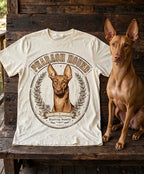 'Blushing Royalty' Pharaoh Hound T-Shirt in Butter