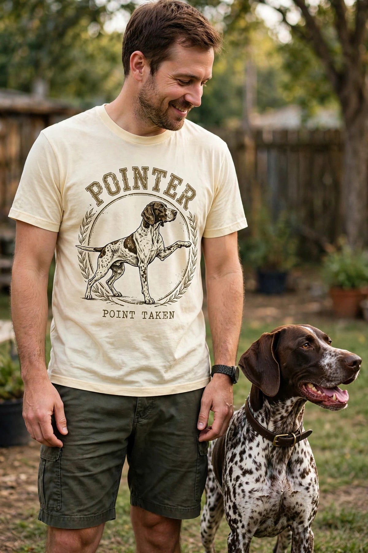 'Point Taken' Pointer T-Shirt — alternate view