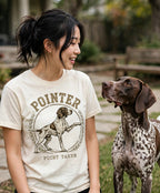 'Point Taken' Pointer T-Shirt in Butter
