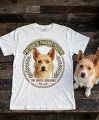 'Podengo Tiny Hunter' Portuguese Podengo Pequeno T-Shirt — alternate view
