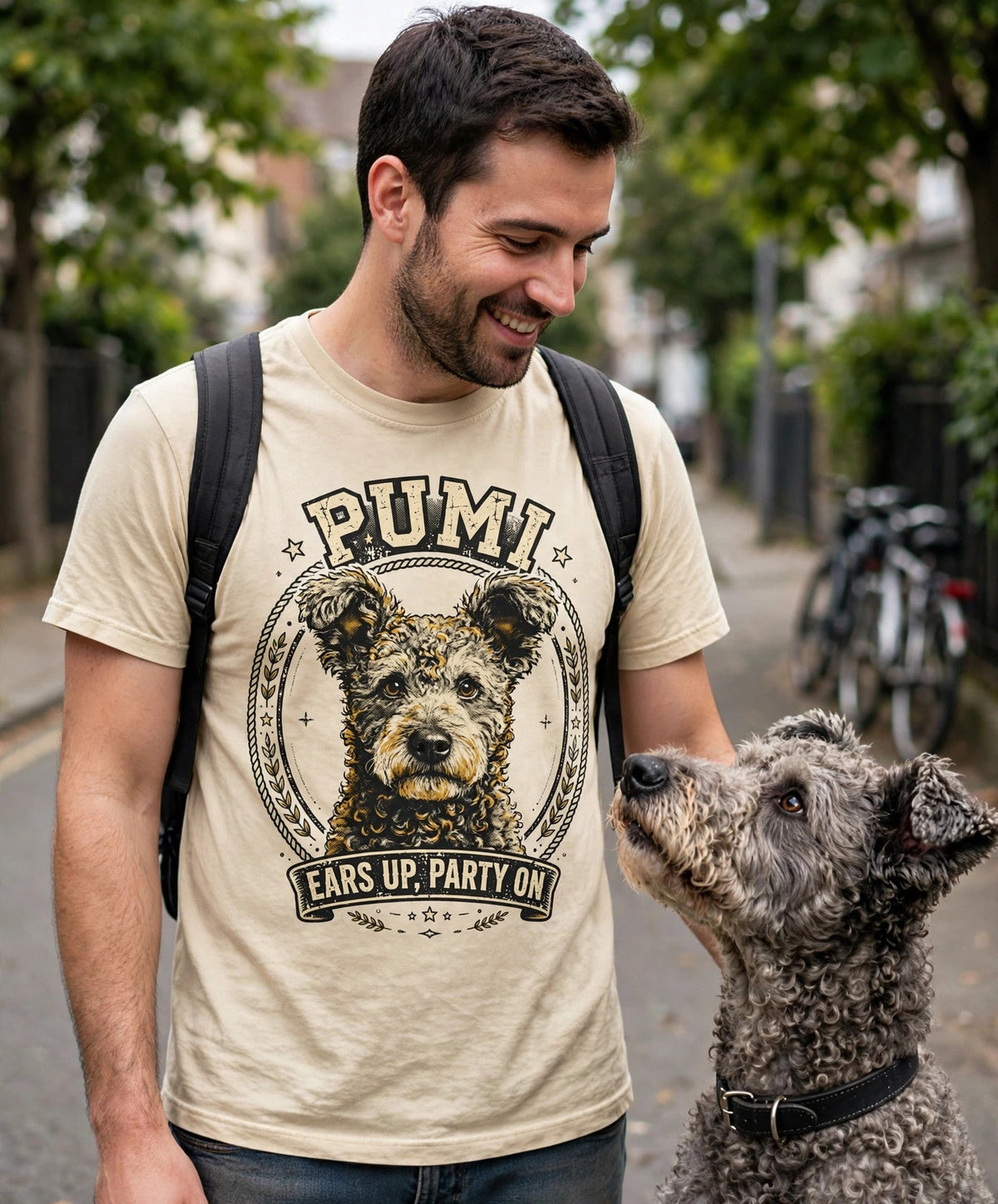 'Ears Up' Pumi T-Shirt — alternate view
