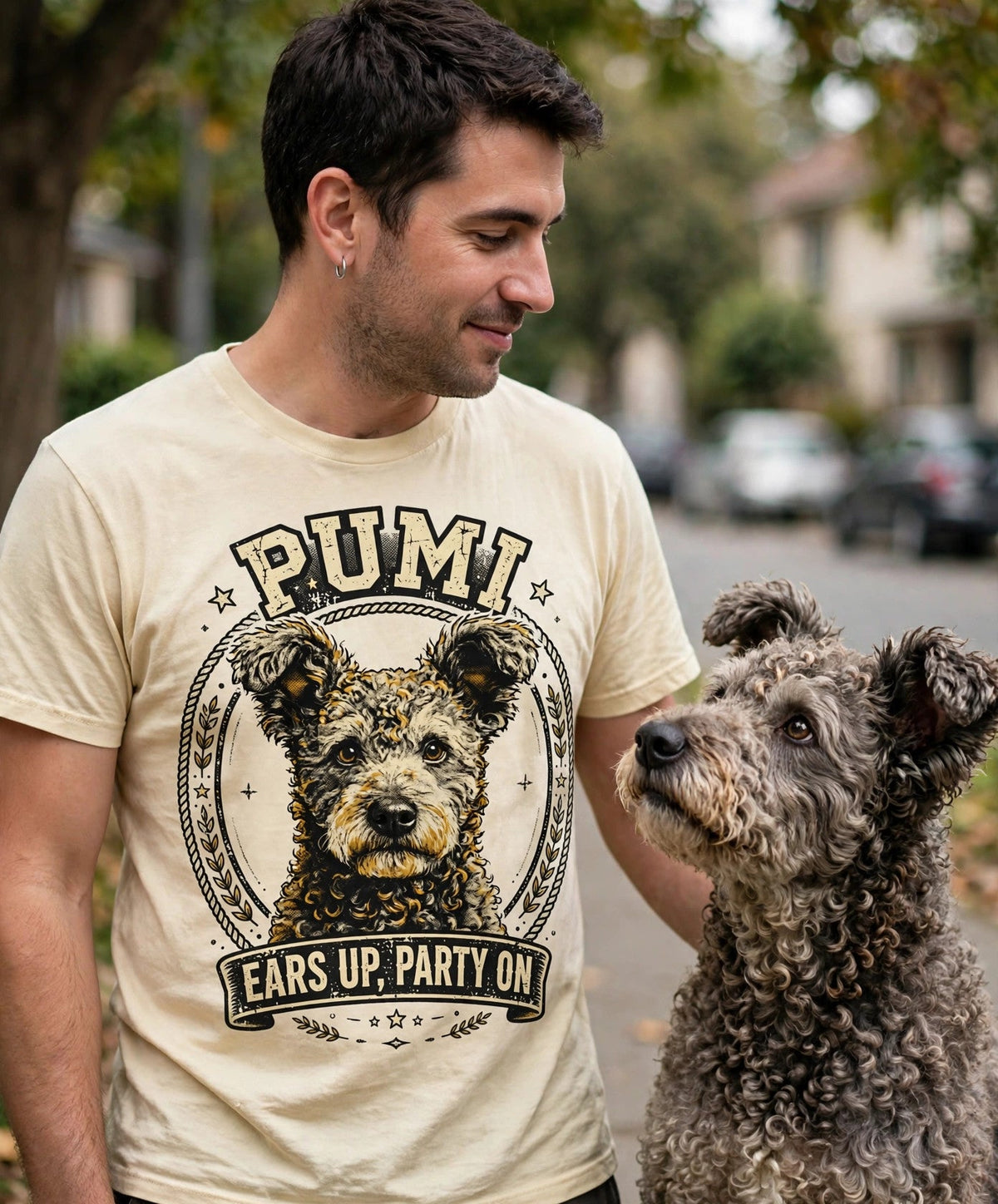 'Ears Up' Pumi T-Shirt — alternate view