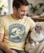 Worn by him — Professional Snuggler Ragamuffin Tee
