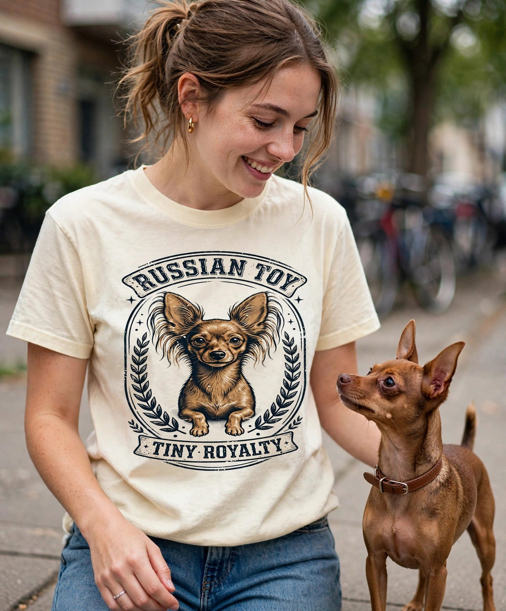 'Tiny Royalty' Russian Toy T-Shirt — alternate view