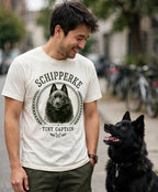 'Tiny Captain' Schipperke T-Shirt — alternate view