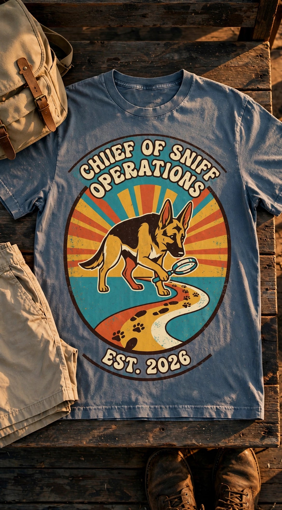 Chief of Sniff Operations - Bay flat lay