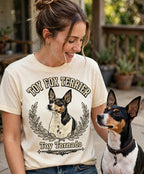'Toy Tornado' Toy Fox Terrier T-Shirt — alternate view