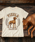 'Velcro Dog' Vizsla T-Shirt — alternate view
