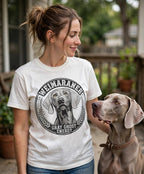 'Gray Ghost' Weimaraner T-Shirt — alternate view