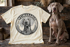 'Gray Ghost' Weimaraner T-Shirt — alternate view