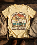 Labrador Will Work for Treats Tee