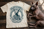 'Bare Aztec' Xoloitzcuintli T-Shirt — alternate view