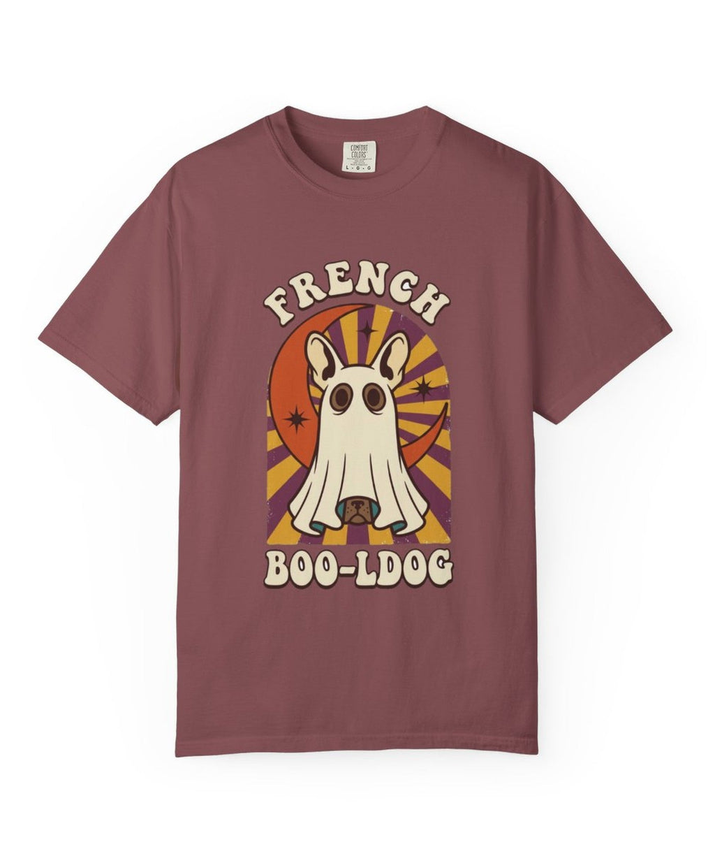 'Boo-Ldog' French Bulldog T-Shirt — alternate view